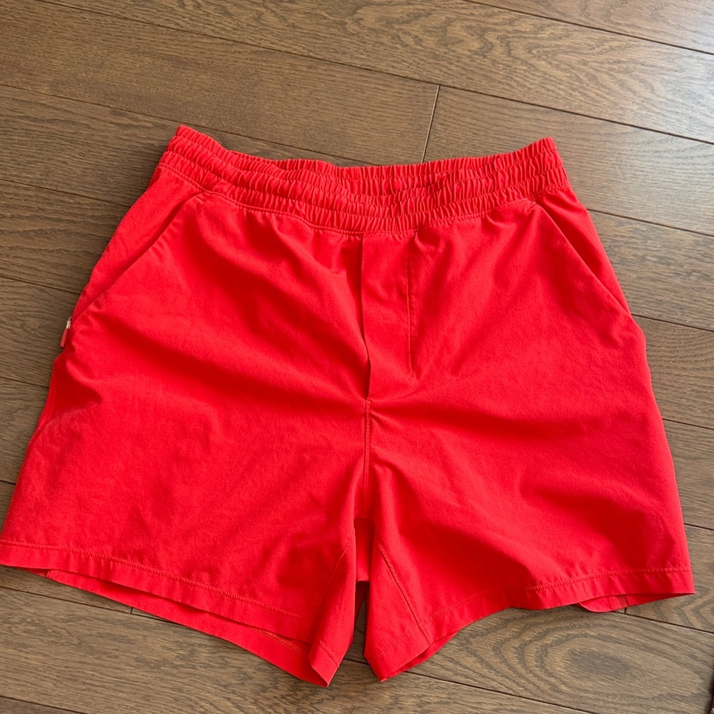 lululemon athletica Red Men's Athletic Shorts